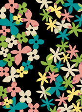 "bloom" for Fabric "Cotorienne" 